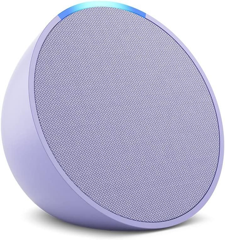 Image of Głośnik inteligentny Amazon Echo Pop Lavender Bloom