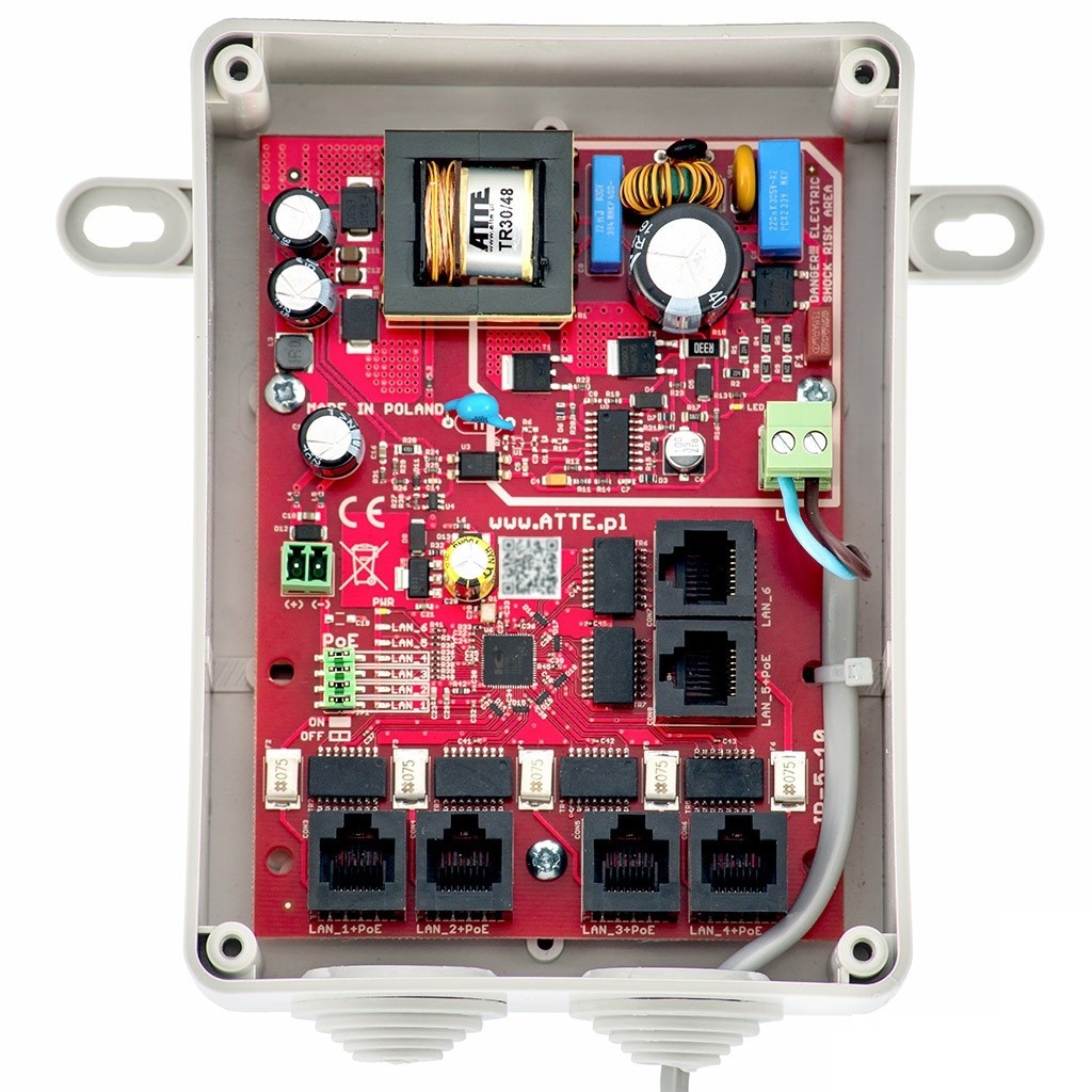 Image of SWITCH 5-PORTOWY POE ATTE IPB-5-10A-S4