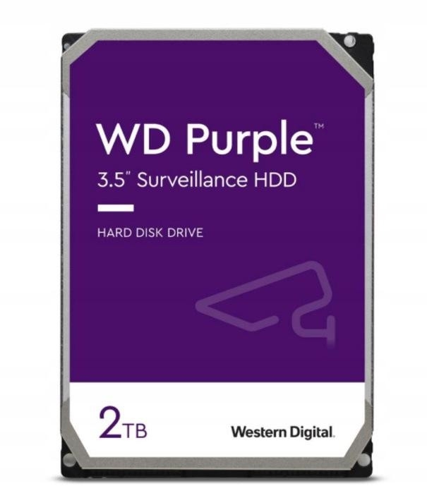 Image of DYSK WD PURPLE 2TB WD23PURZ