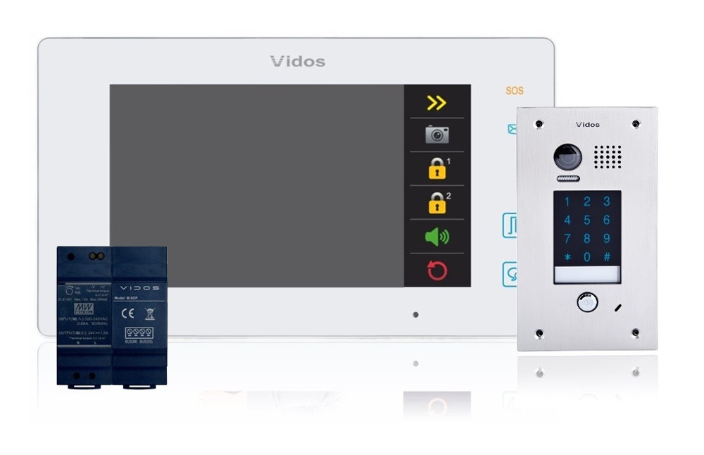 Image of Wideodomofon VIDOS DUO M1021W-2 / S1401D