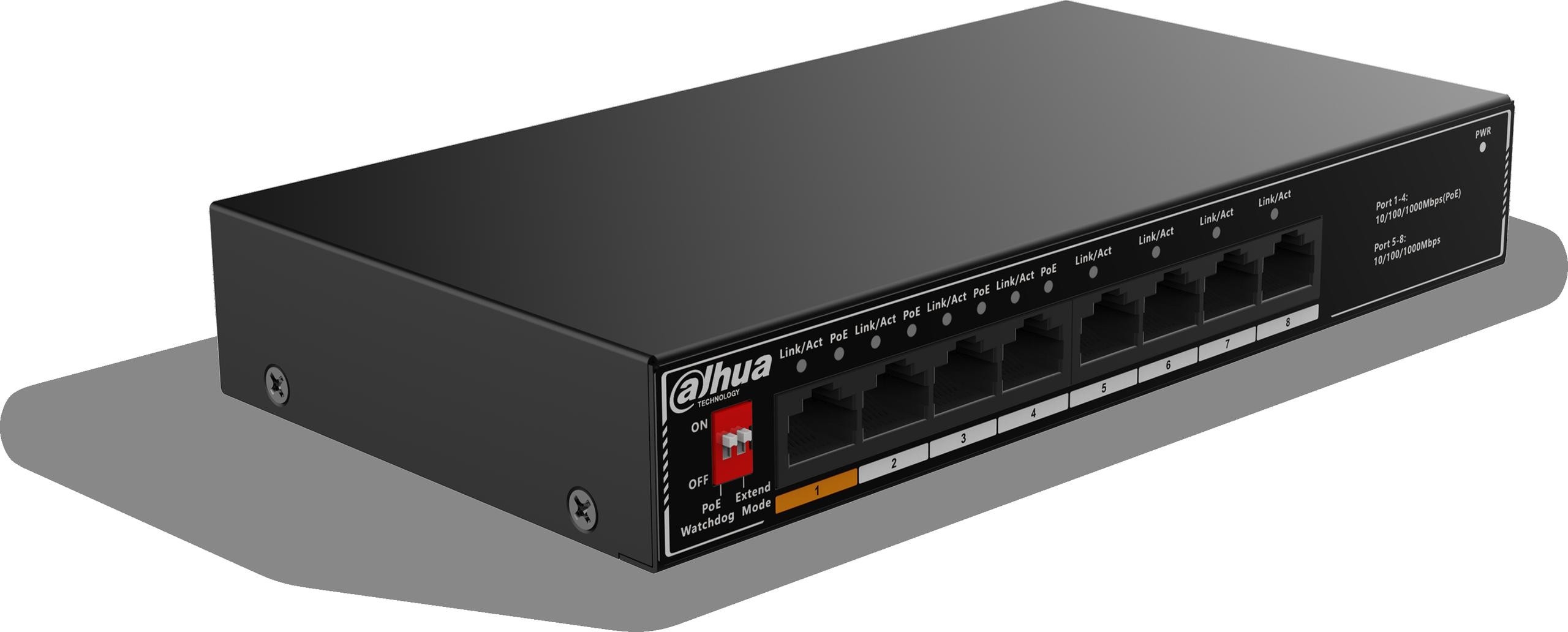 Image of SWITCH DAHUA SG1008LP