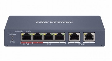 Image of SWITCH POE HIKVISION DS-3E1106HP-EI