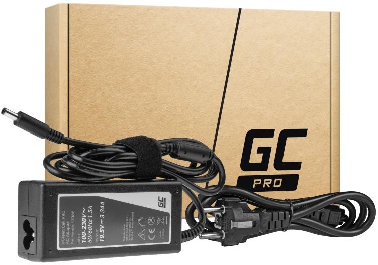 Image of ZASILACZ ŁADOWARKA DO LAPTOPA DELL Green Cell PRO AD75AP 19,5V 3,34A 65W 4,5mm/3,0mm