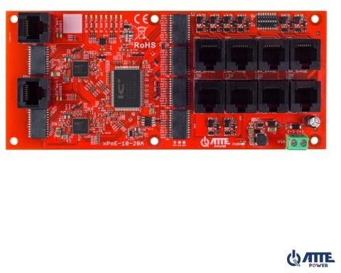 Image of Switch POE ATTE xPoE-10-20A-OF