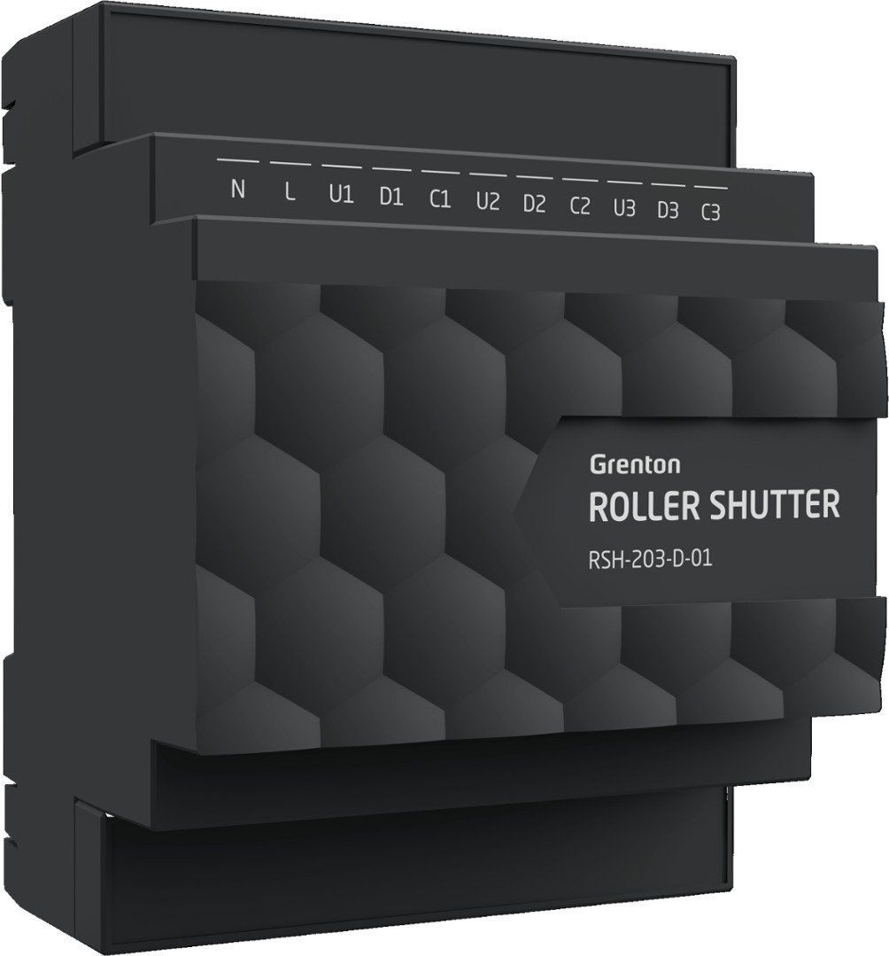 Image of Moduł sterowania roletami ROLLER SHUTTER x3 Grenton