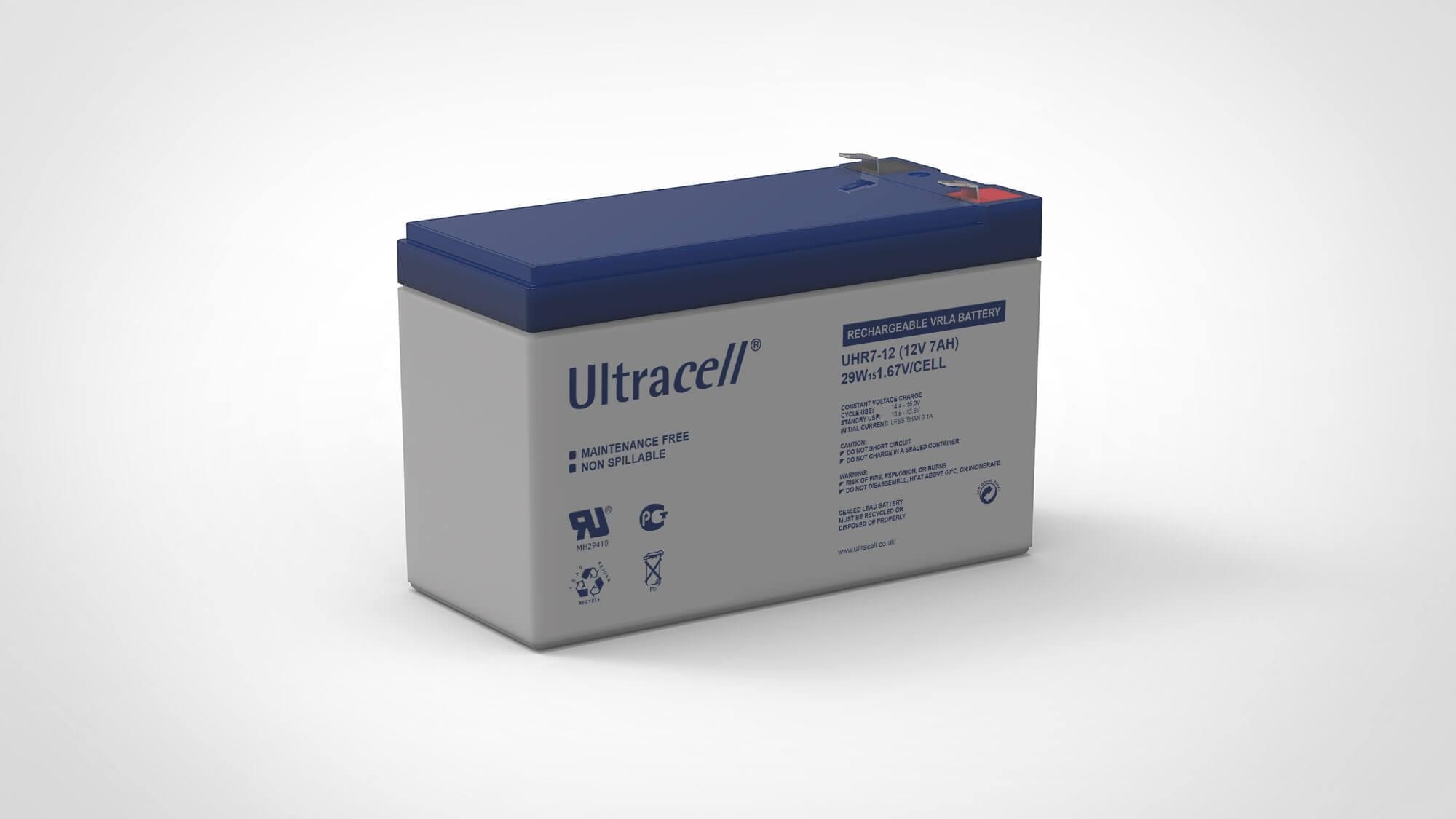 Image of Akumulator AGM ULTRACELL UHR 12V 7Ah