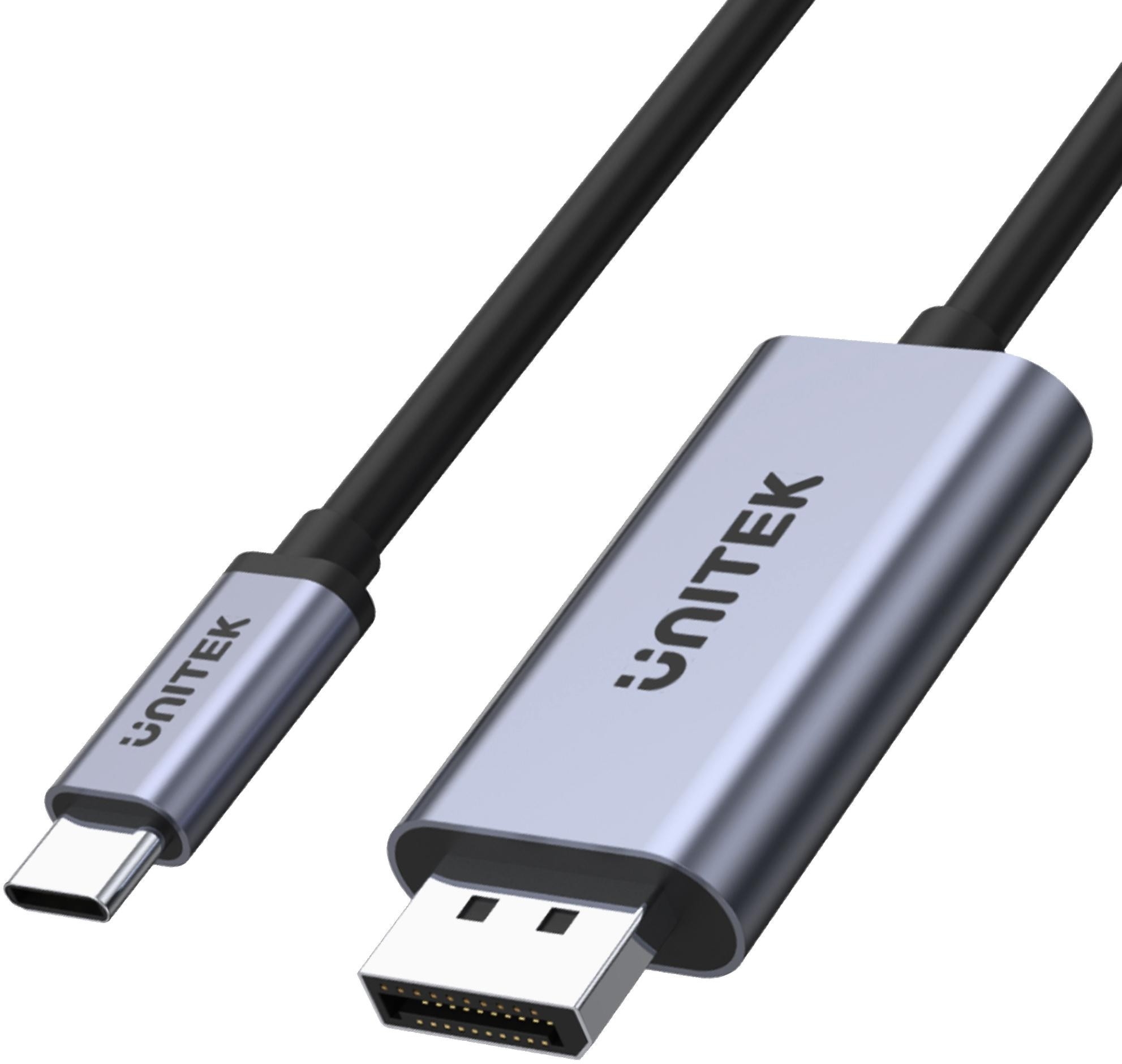 Image of Adapter Unitek V1409A USB-C na DisplayPort 1.2 4K 60Hz 1,8m