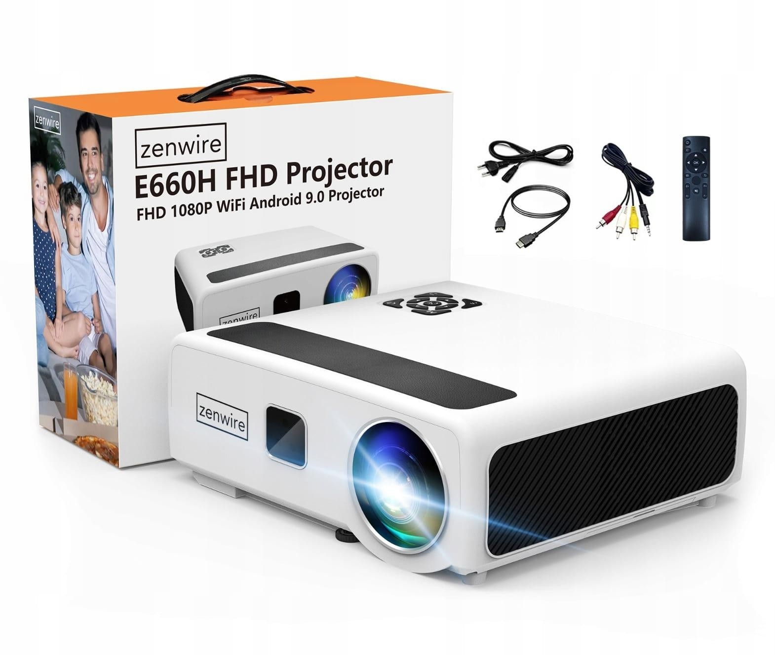 Image of Projektor Zenwire e660h Android 9.0 Full HD 24000lm