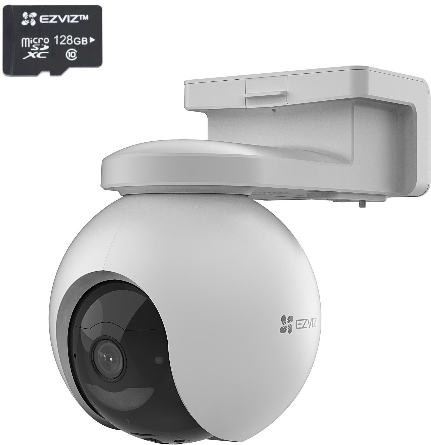 Image of Kamera IP EZVIZ EB8 4G z kartą pamięci microSD 128GB