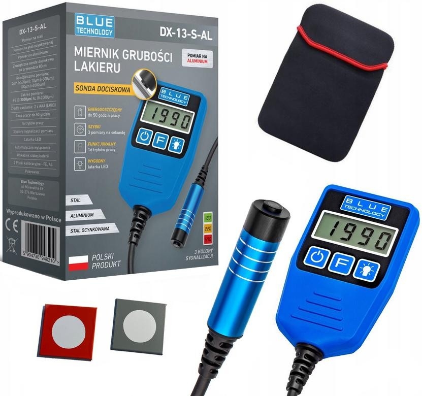 Image of OUTLET_1: Miernik grubości lakieru Blue Technology DX-13-S-AL