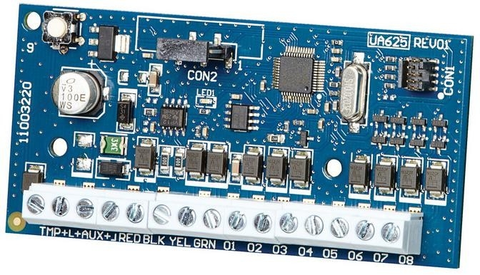 Image of DSC Moduł rozszerzeń wyjść niskoprądowych NEO 8 OUTPUT MODULE EXPANDER HSM2208