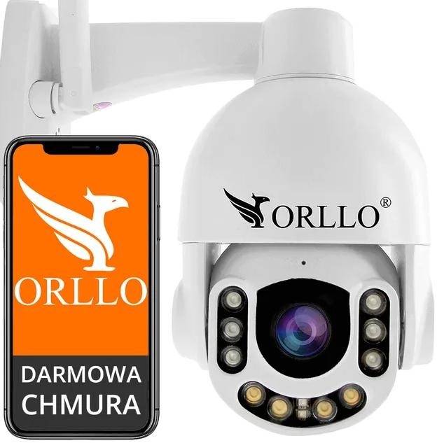 Image of Kamera IP Orllo Z7 Pro zewnętrzna obrotowa GSM 4MPx