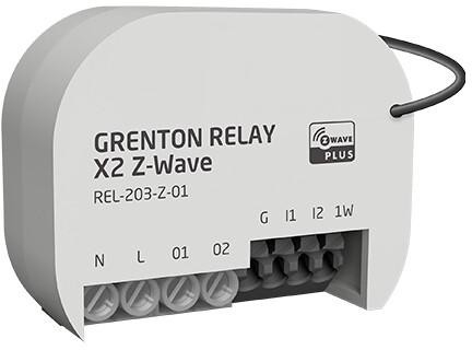 Image of Moduł przekaźnikowy RELAYx2 Z-Wave Grenton