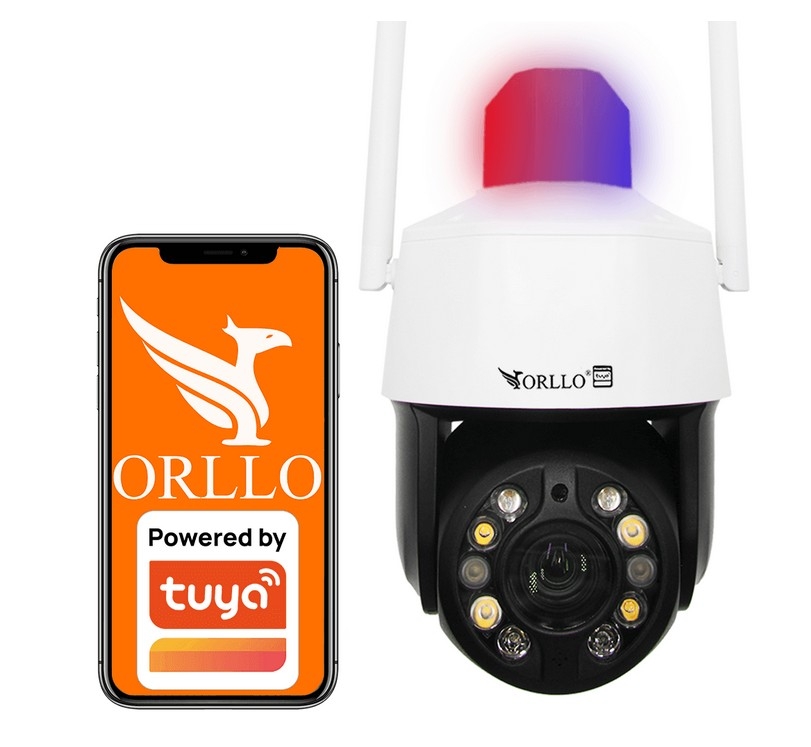 Image of Kamera IP Orllo TZ3 zewnętrzna obrotowa Wi-Fi poe 5MP