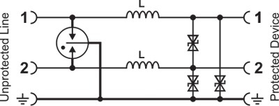 Image of Ogranicznik przepięć 48V DC na szynę DIN EWIMAR SUG-48VDC/DIN