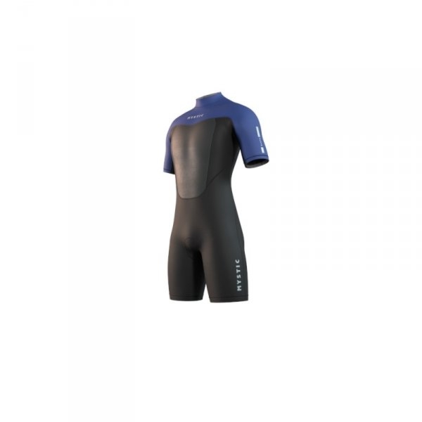 Pianka Mystic Brand 3/2 Shorty Back Zip (black/blue) 2026