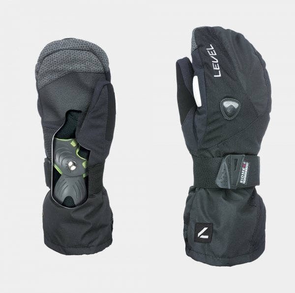 Rękawice z usztywniaczem nadgarstka Level Fly Mitt (black) 2026