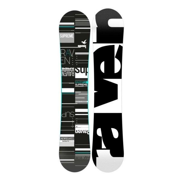 Deska snowboardowa Raven Supreme Black/Mint 2025