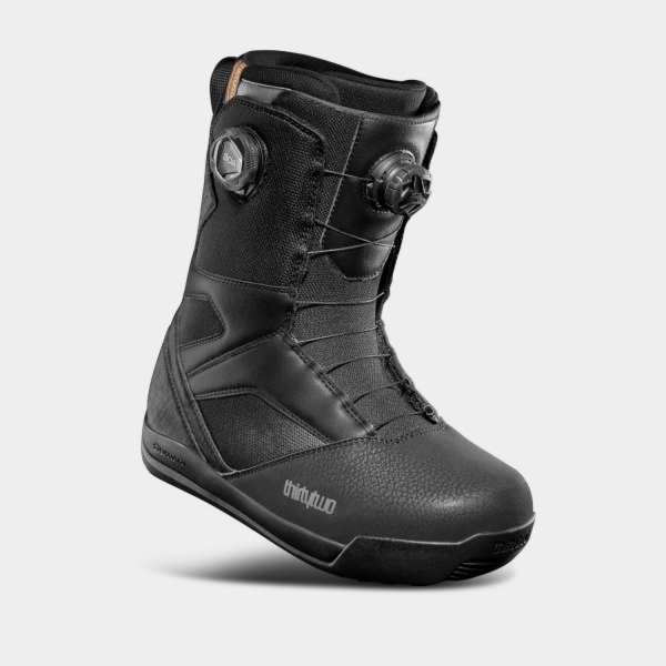 Męskie buty snowboardowe ThirtyTwo STW Podwójne BOA (black) | czarne | 43 | 44 | 45