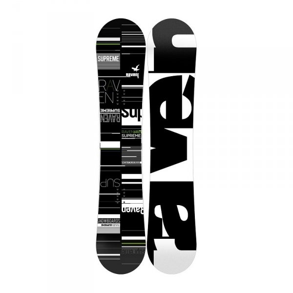 Deska snowboardowa Raven Supreme Black/Green 2025