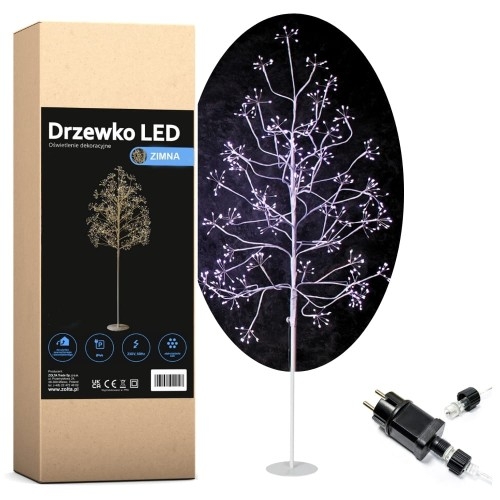 Image of Drzewko 480 led 150 cm zimny biały