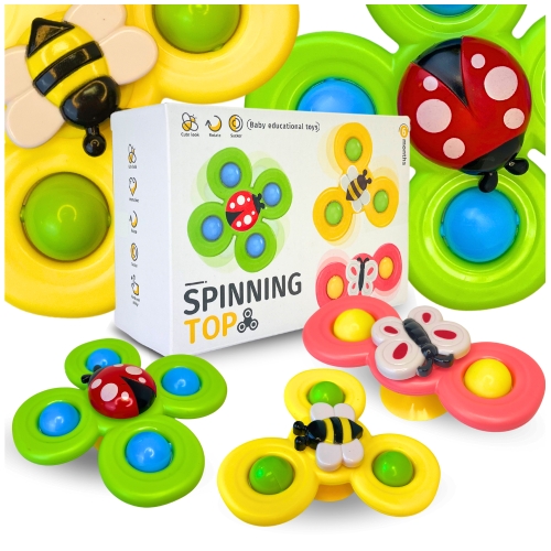 Image of Zabawki spinnery na przyssawce dla dzieci