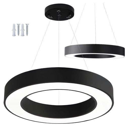 Image of Lampa sufitowa ring 60CM biały neutralny