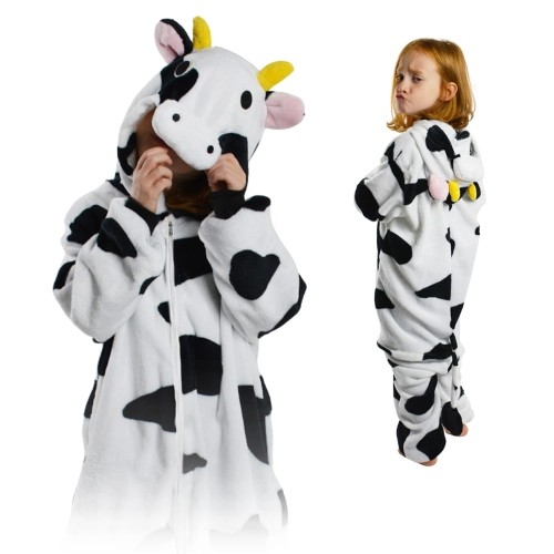 Image of Kombinezon Onesie piżama dla dzieci krowa
