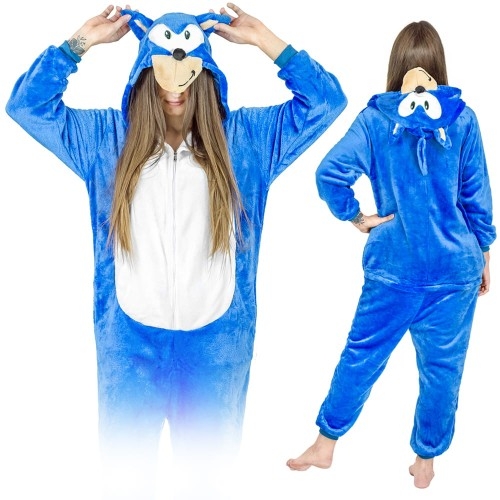 Image of Kigurumi onesie piżama sonic