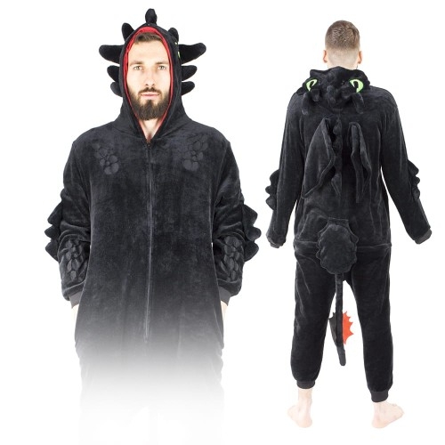 Image of Kigurumi ONESIE piżama Nocna Furia Szczerbatek