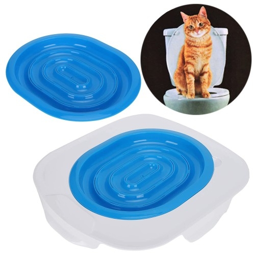 Image of Nakładka na toaletę dla kota nauka korzystania z WC