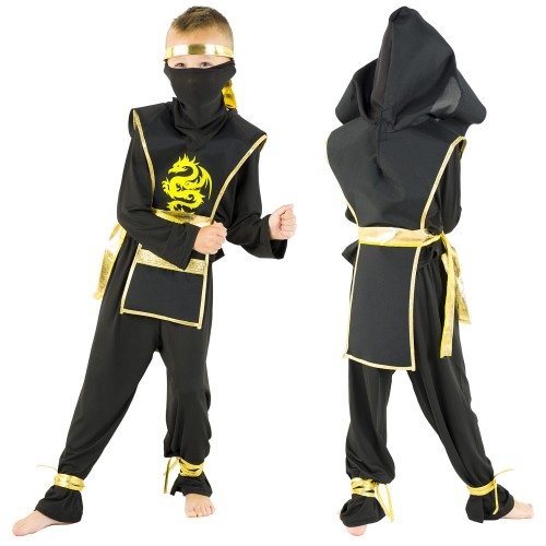 Image of Kostium przebranie dla chłopca ninja 120