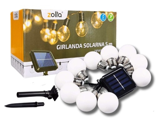 Image of Solarne lampki LED girlanda