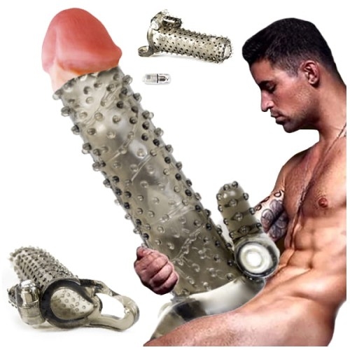 Image of Nakładka na penis z wibratorem