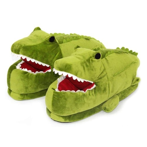 Image of Kapcie krokodyle kigurumi onesie pluszowe ciepłe miękkie