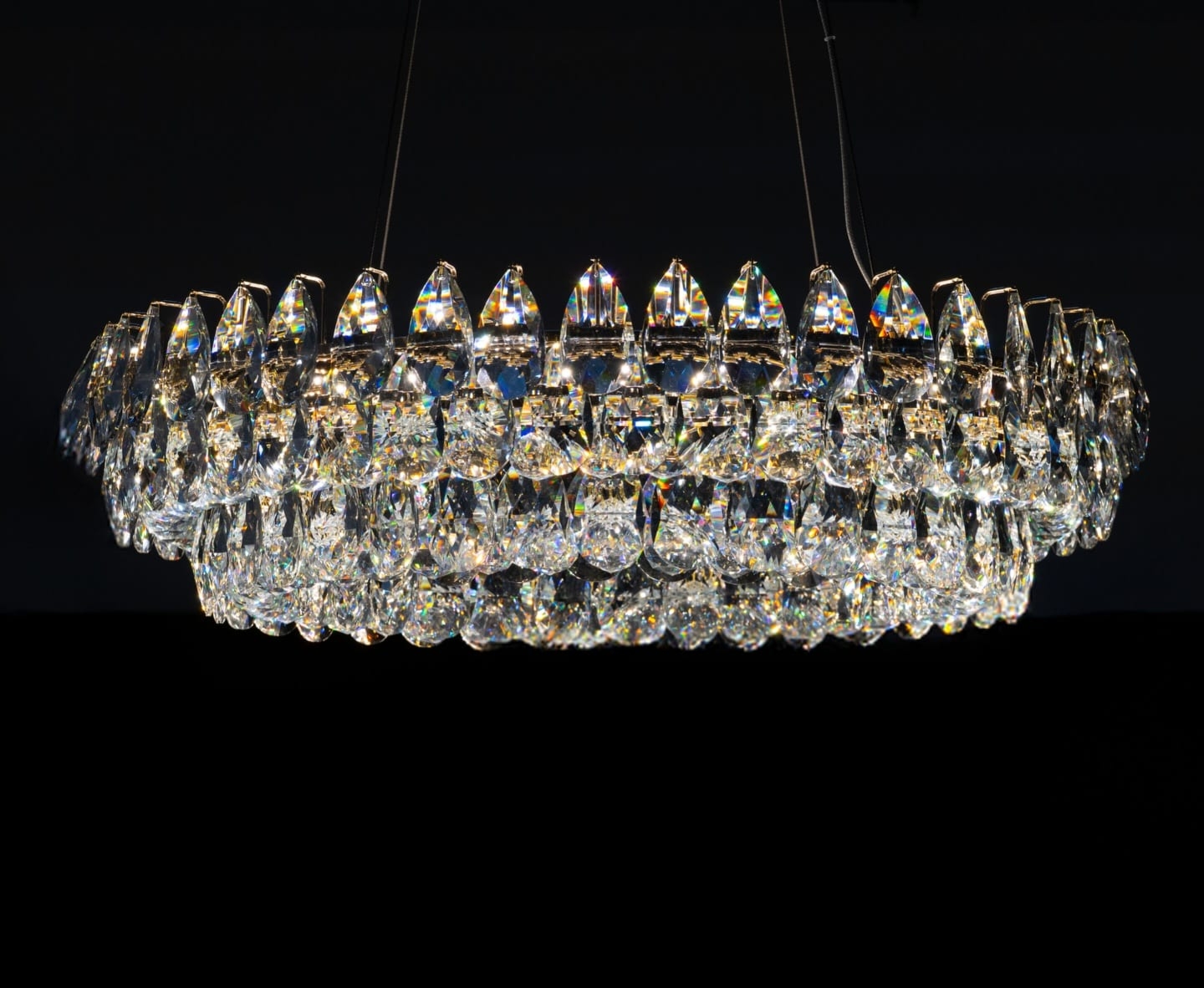 BARLETTA 3-step dimm AZzardo wisząca glamour-2 rozmiary - 60cm