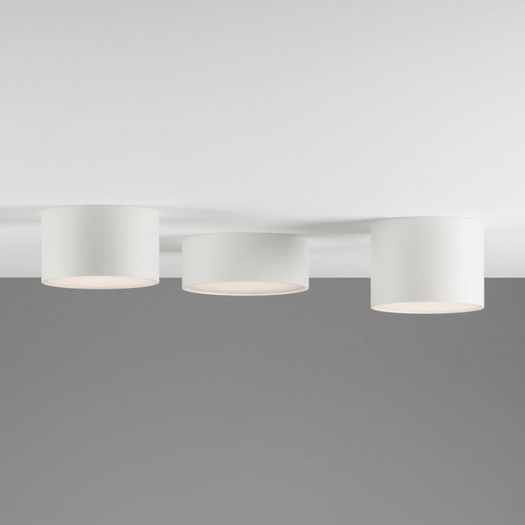 LUNO 13,6cm Chors lampa natynkowa - Grafitowy - Ciepłobiała 3000K - 6cm