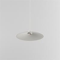 MIKA Z Chors lampa wisząca- 3 średnice - 23,8cm - Śnieżnobiały - Ciepłobiała 3000K