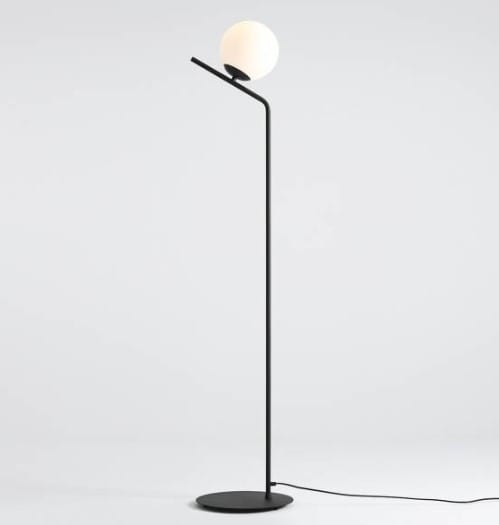 GALLIA Artera lampa podłogowa - Czarny