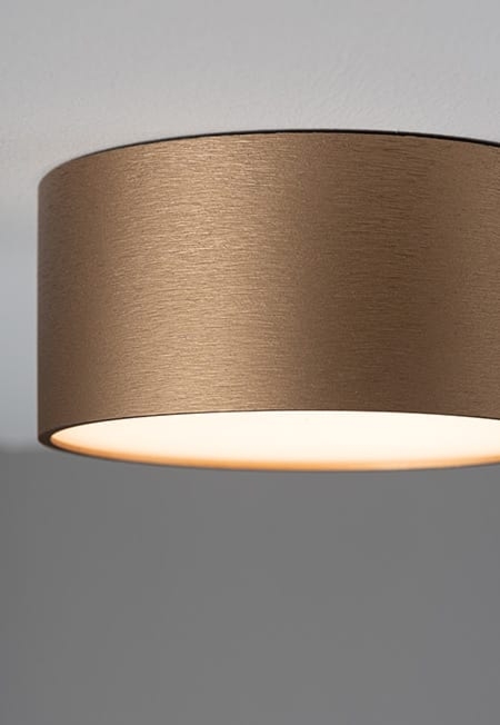 LUNO 13,6cm DALI Chors lampa natynkowa - Grafitowy , Ciepłobiała 3000K , 10cm