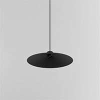MIKA Z Chors lampa wisząca- 3 średnice - 23,8cm - Czarny - Ciepła 2700K