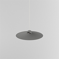 MIKA Z Chors lampa wisząca- 3 średnice - 23,8cm - Szary - Neutralna 4000K
