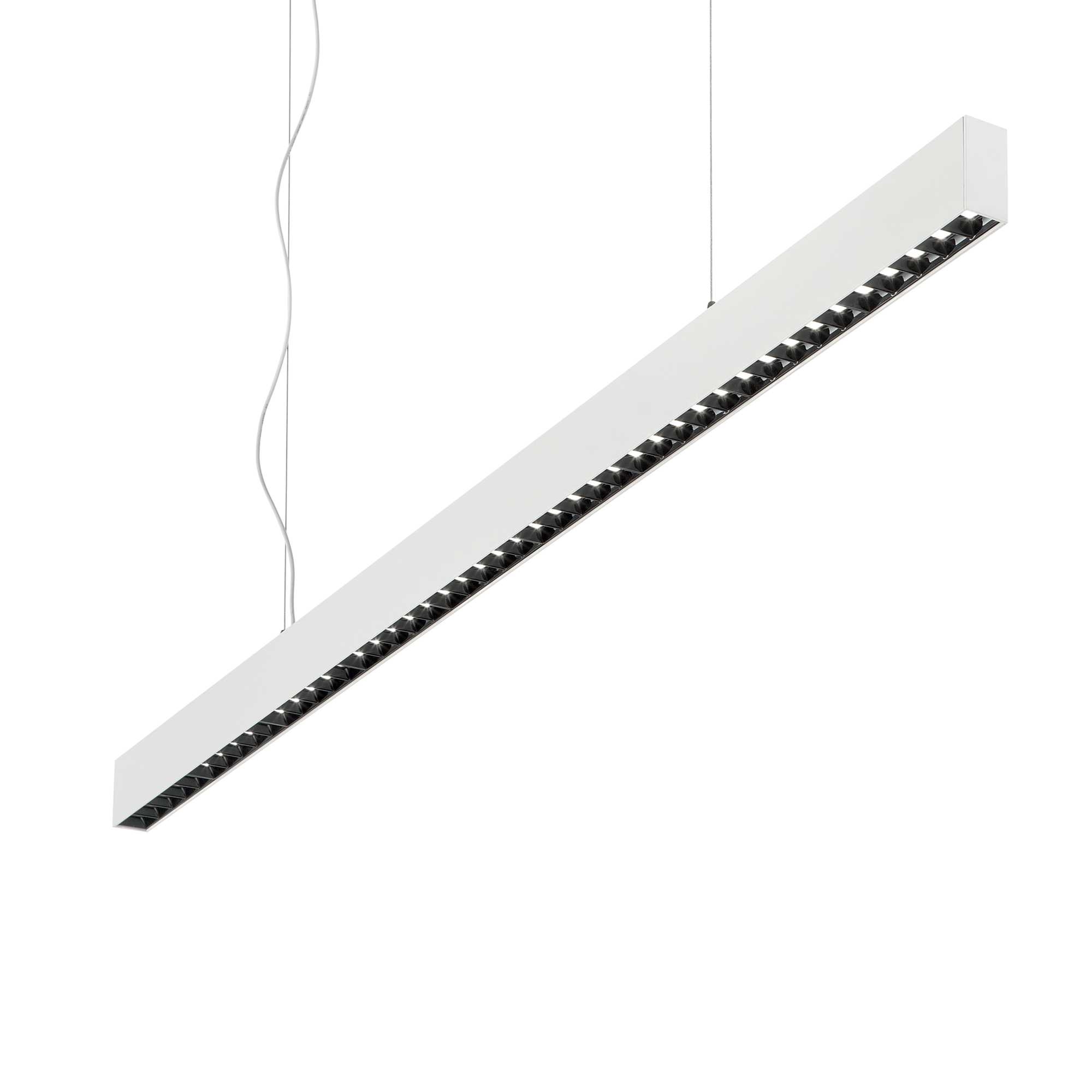 OFFICE Ideal Lux lampa wisząca - Czarny - Neutralna 4000K
