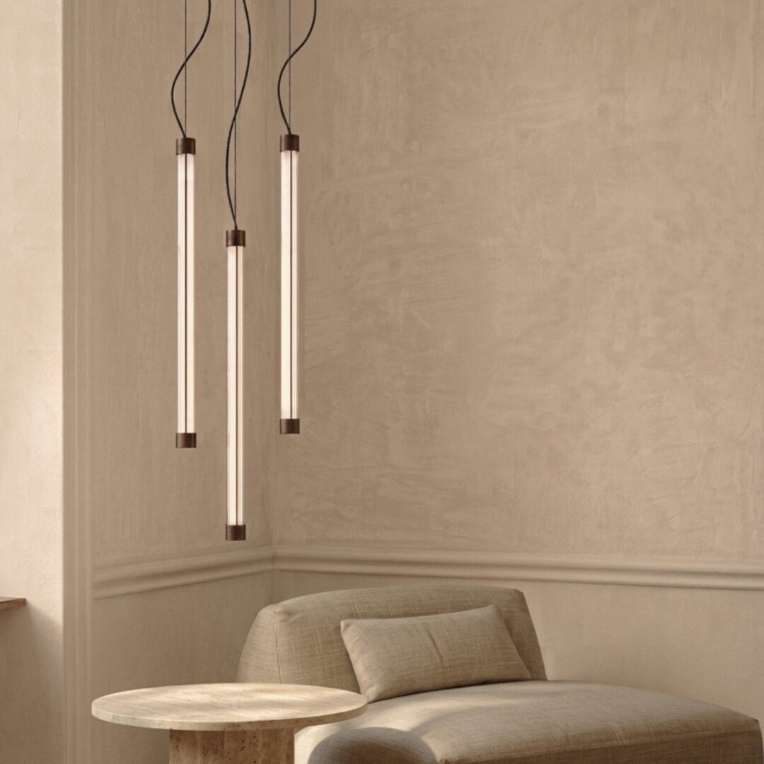TRANG LED Thoro lampa wisząca-16 kolorów, 2 barwy światła, 3 rozmiary - 50cm , Brzoskwioniowy , Neutralna 4000K
