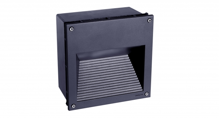 NAMSOS Norlys lampa do wbudowania - Grafitowy - Ciepłobiała 3000K