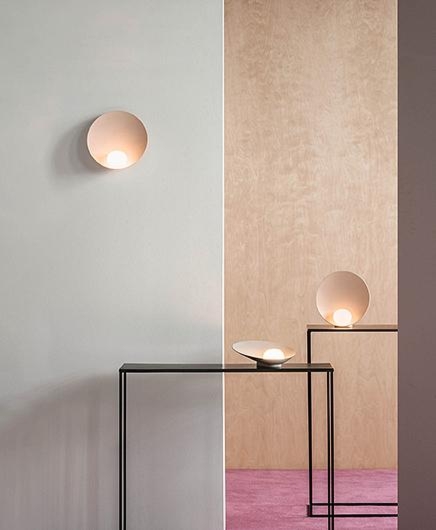 MUSA Vibia kinkiet - Jasnoróżowy