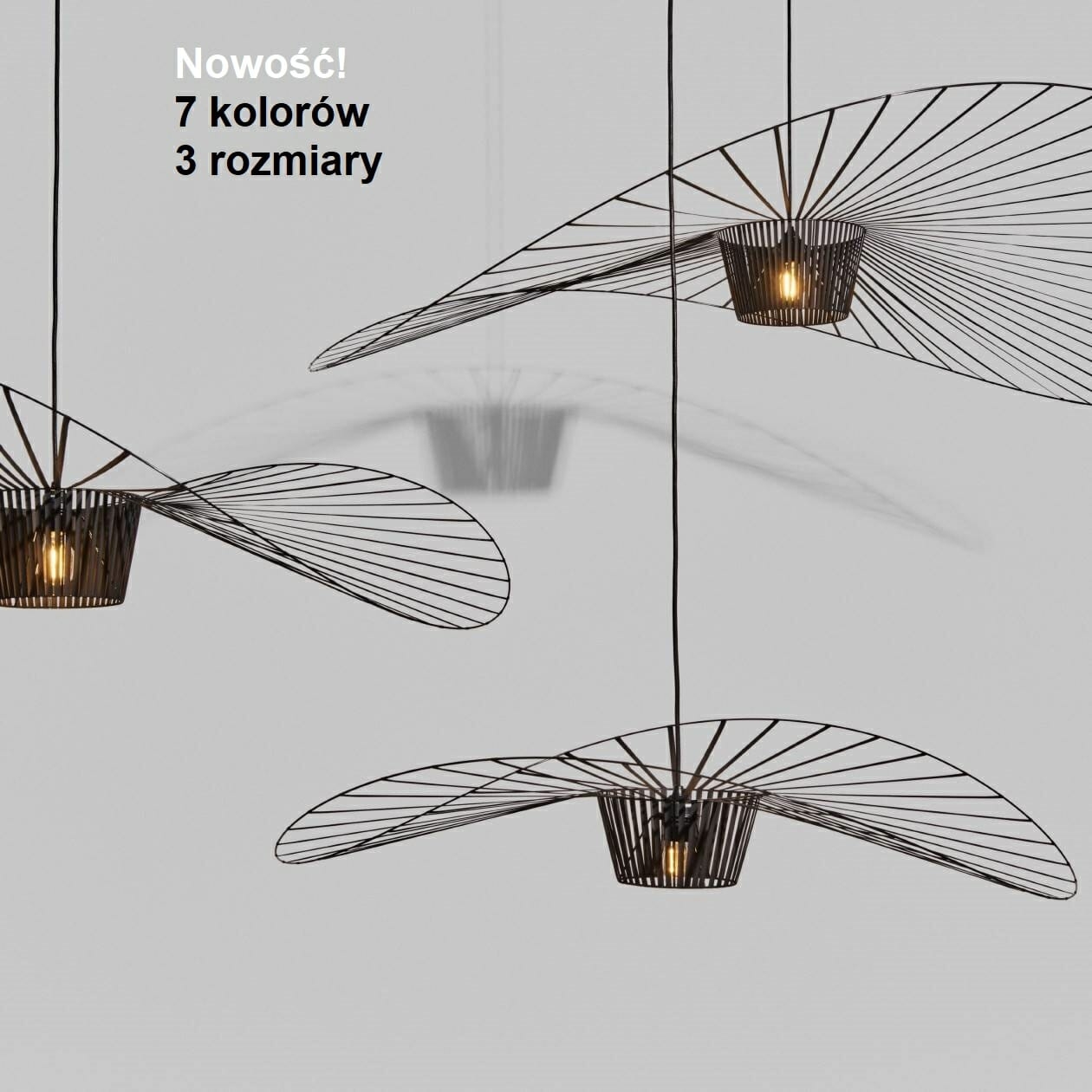 VERTIGO Petite Friture lampa wisząca - Średnica 140cm - Beetle