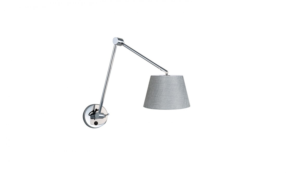 ADAM WALL S AZzardo kinkiet - Biały - 26cm