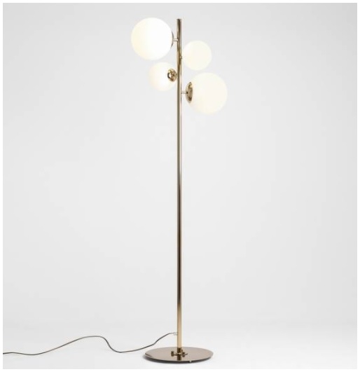 BLOOM Artera lampa podłogowa - Mosiądz