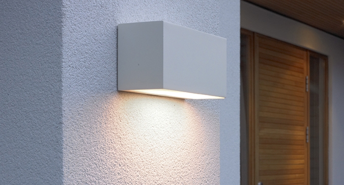 ASKER down Norlys kinkiet - Grafitowy - 8W moduł LED 3000K